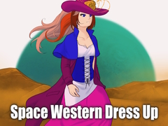 Mchezo Space Western Dress Up