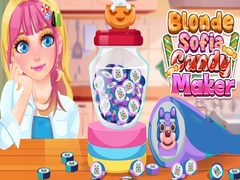 Mchezo Blonde Sofia Candy Maker