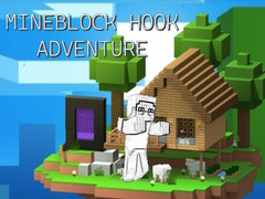 Mchezo Mineblock Hook Adventure