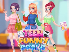 Mchezo Teen Funny Socks