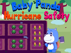 Mchezo Baby Panda Hurricane Safety