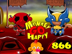 Mchezo Monkey Go Happy Stage 866