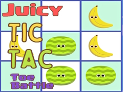 Mchezo Juicy Tic Tac Toe Battle