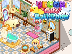 Mchezo Decor: Cute Bathroom