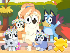 Mchezo Jigsaw Puzzle: Bluey Sweet Portrait