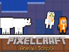 Mchezo PixelCraft Animal School