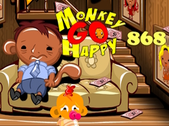 Mchezo Monkey Go Happy Stage 868