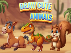 Mchezo Draw Cute Animals