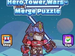 Mchezo Hero Tower Wars Merge Puzzle