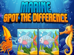 Mchezo Marine Spot the Difference