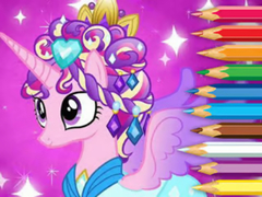 Mchezo Coloring Book: Pony Princess