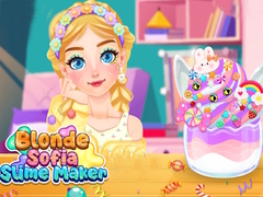 Mchezo Blonde Sofia Slime Maker