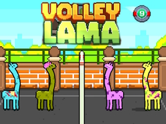 Mchezo Volley Lama