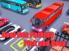 Mchezo Real Bus Parking Pick and Drop