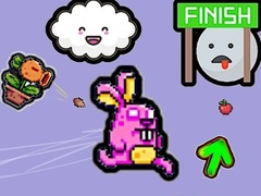 Mchezo Cute Rabbit's Challenging Adventure