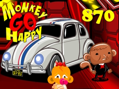 Mchezo Monkey Go Happy Stage 870