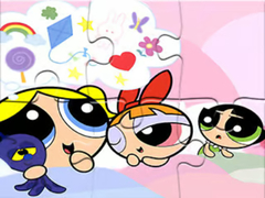 Mchezo Jigsaw Puzzle: Powerpuff Girls Sweet Dream