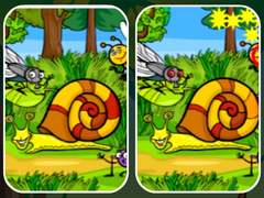 Mchezo Insects Photo Differences