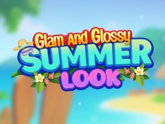 Mchezo Glam And Glossy Summer Look