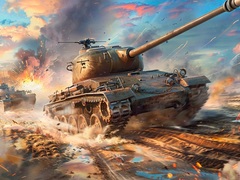 Mchezo Battle Tanks Firestorm