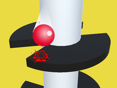 Mchezo Helix Jump Ball