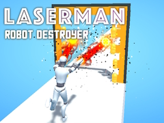 Mchezo LaserMan Robot Destroyer