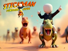 Mchezo Stickman Dinosaur arena