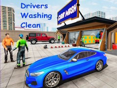 Mchezo Drivers Washing Clean