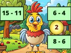 Mchezo Subtraction: Bird Image Uncover