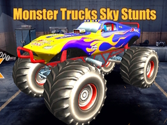Mchezo Monster Trucks Sky Stunts
