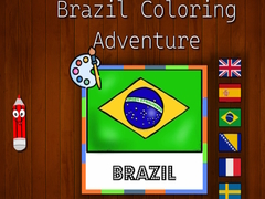 Mchezo Brazil Coloring Adventure