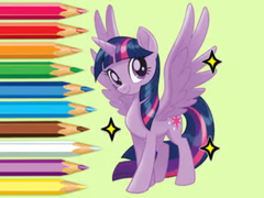 Mchezo Coloring Book: Twilight Sparkle