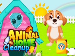 Mchezo Animal Home Cleanup