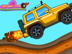 Mchezo Hill Climb Truck Transform Adventure
