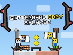 Mchezo Skateboard Obby 2 Player