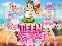 Mchezo Teen Candy Maid