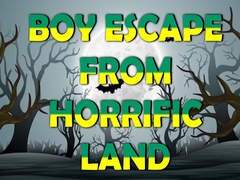 Mchezo Boy Escape From Horrific Land