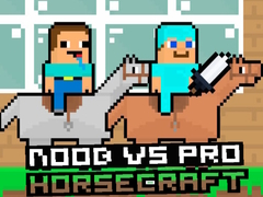 Mchezo Noob vs Pro HorseCraft