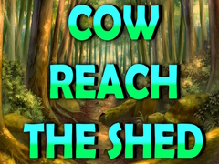 Mchezo Cow Reach the Shed