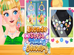 Mchezo Blonde Sofia Making Jewelry