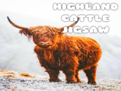 Mchezo Highland Cattle Jigsaw
