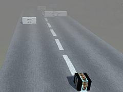 Mchezo Blocky Run