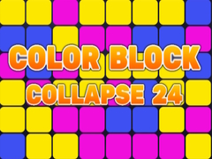 Mchezo Color Blocks Collapse 24