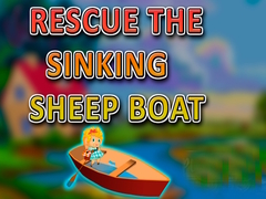 Mchezo Rescue the Sinking Sheep Boat
