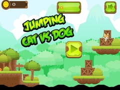 Mchezo Jumping Cat Vs Dog