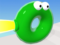 Mchezo Bouncy Blob Race: Obstacle Course