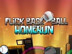 Mchezo Flick Baseball Super Homerun