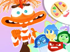 Mchezo Coloring Book: Inside Out Happiness
