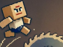 Mchezo Cubeman Saw Escape
