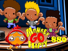 Mchezo Monkey Go Happy Stage 880 New Monkeys On Block Theme